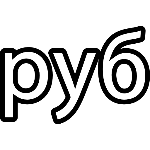 Russia ruble currency symbol